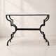 Forged Iron Neoclassical Console Table, Italy 1950’s