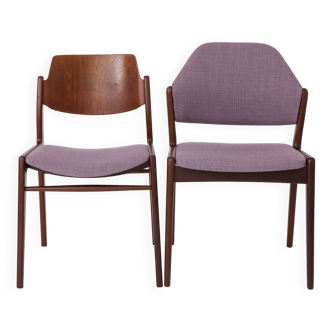 2 Chaises Vintage Wilkhahn 1960 Allemagne Teck