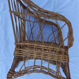 Rattan armchair for children
