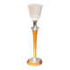 Table lamp, wood and opaline glass, mazda, art deco, 1920s – france