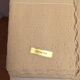 Drap en coton brodé