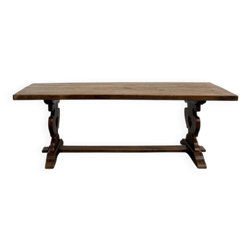Monastery table in oak, circa 1900