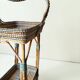 Rattan dessert table, Napoleon III