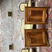Pair of notches in natural wood style Louis XV XIXeme century