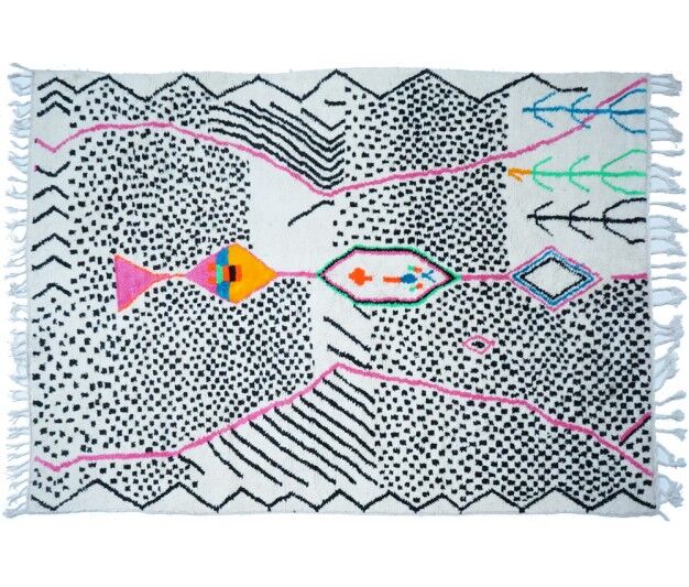 Colorful Berber carpet 312x205cm