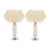Pair of mid century table lamps