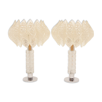 Pair of mid century table lamps