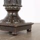 Old neo-Renaissance style column in carved wood Italy 20th Century
