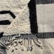 Berber rug natural wool Morocco 3 x 2 m