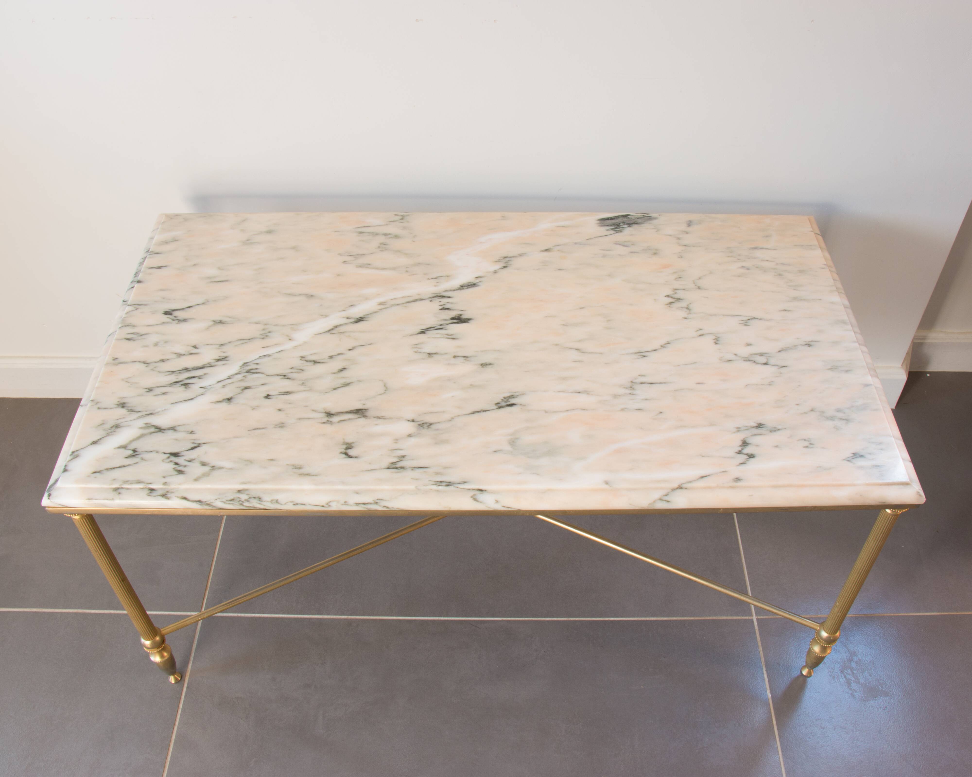 Marble coffee table