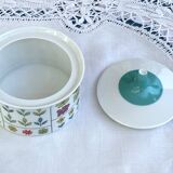 Vintage Rosenthal Design Baumann Pucci Porcelain Sugar Bowl and Pot - 1960
