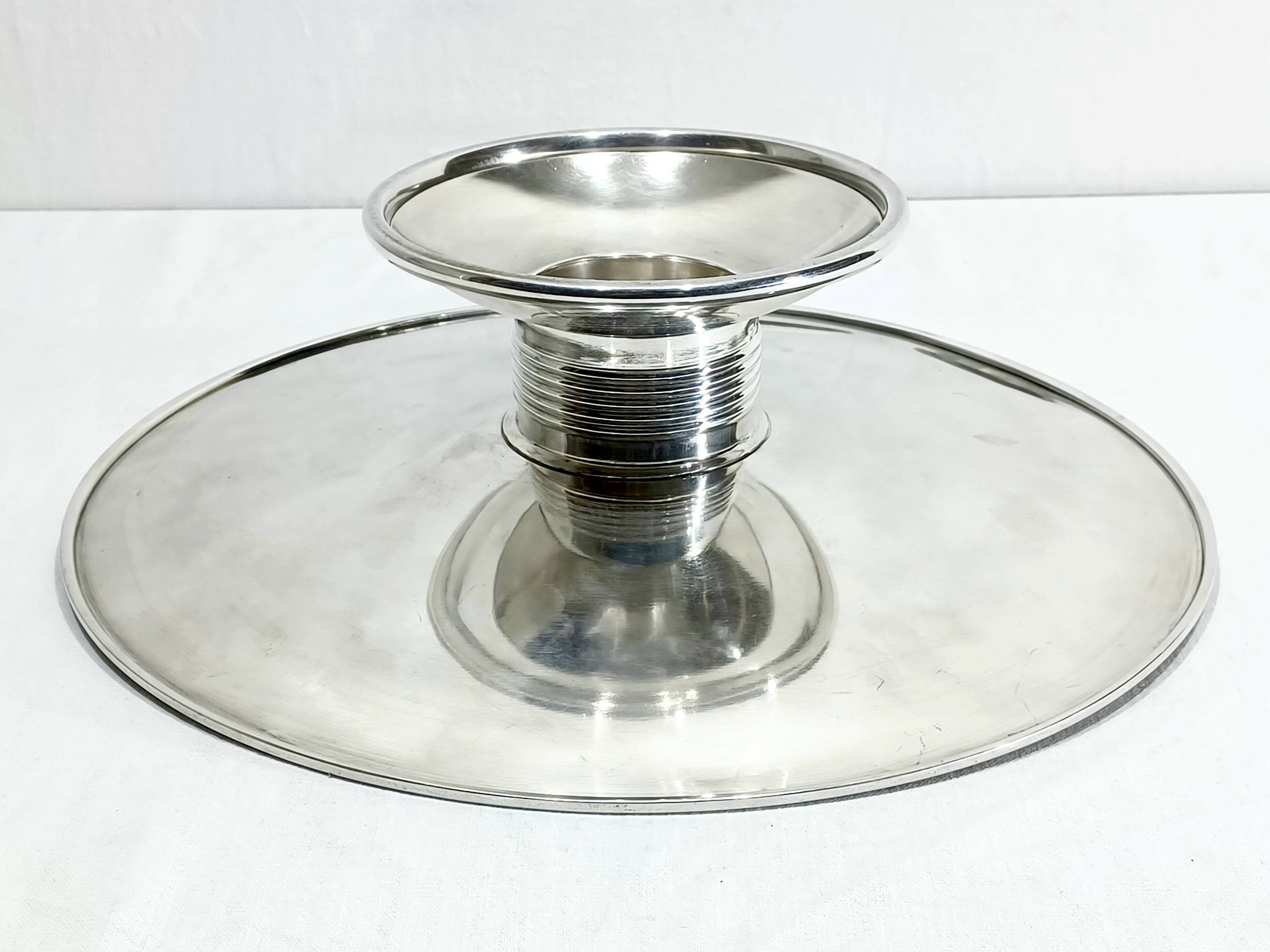 Gallia - Art Deco silver-plated cup