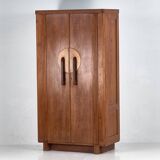 Armoire ancienne en bois à 2 portes, vers 1920