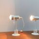 Vintage Postmodern Space Age Spring Table Lamps from Massive Lighting, 1980s, Set of 2