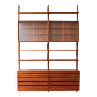 Modular Wall Unit by Poul Cadovius for Royal System, 1950s