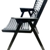 Niko Kralj Rex Plywood Folding Chair for Stol 1950s in Black