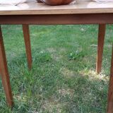 Table formica feet solid oak