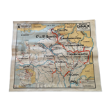 School map Armand Colin