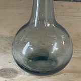 Bubble glass soliflore vase