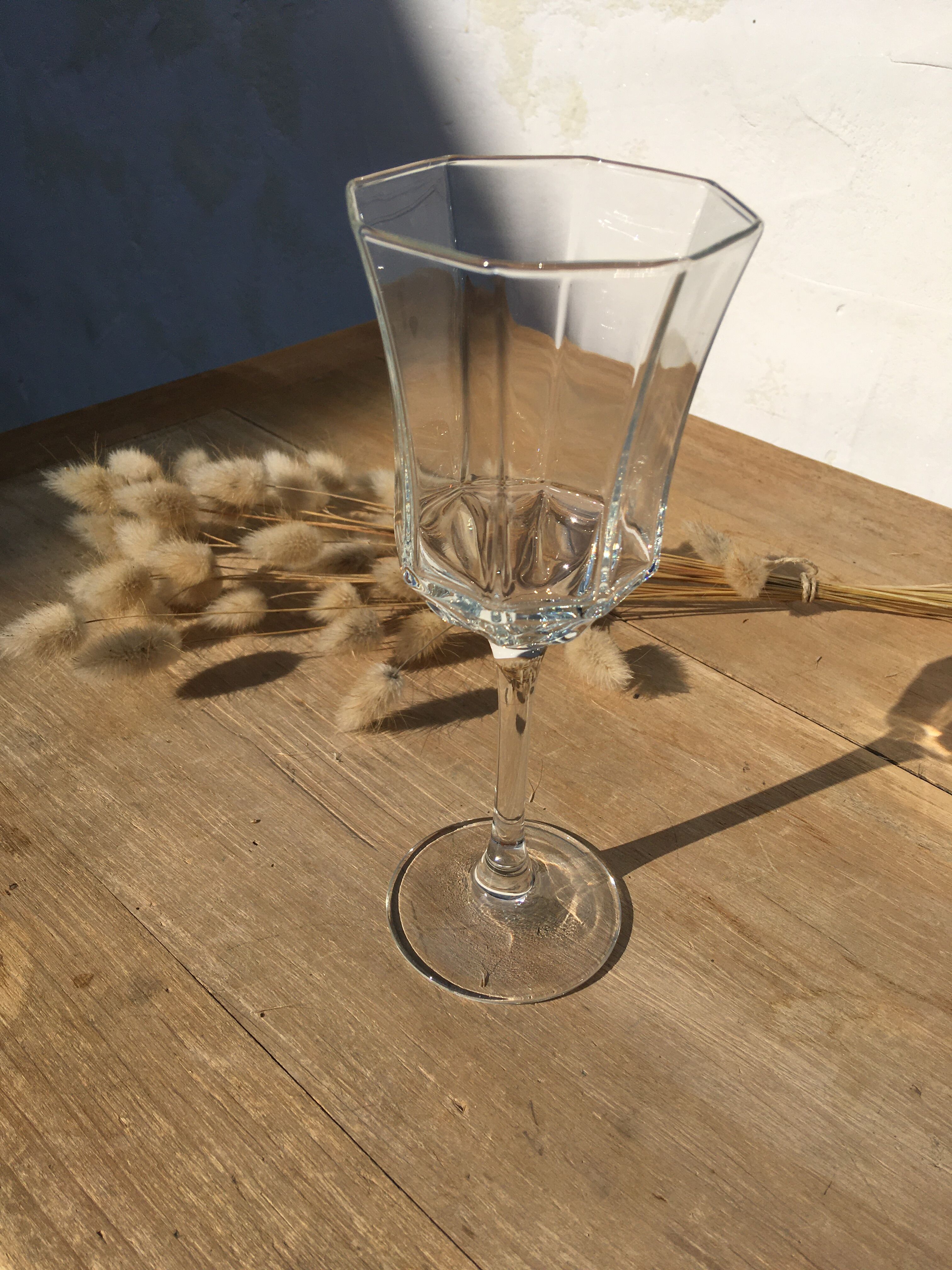 Set of 5 vintage walking glasses