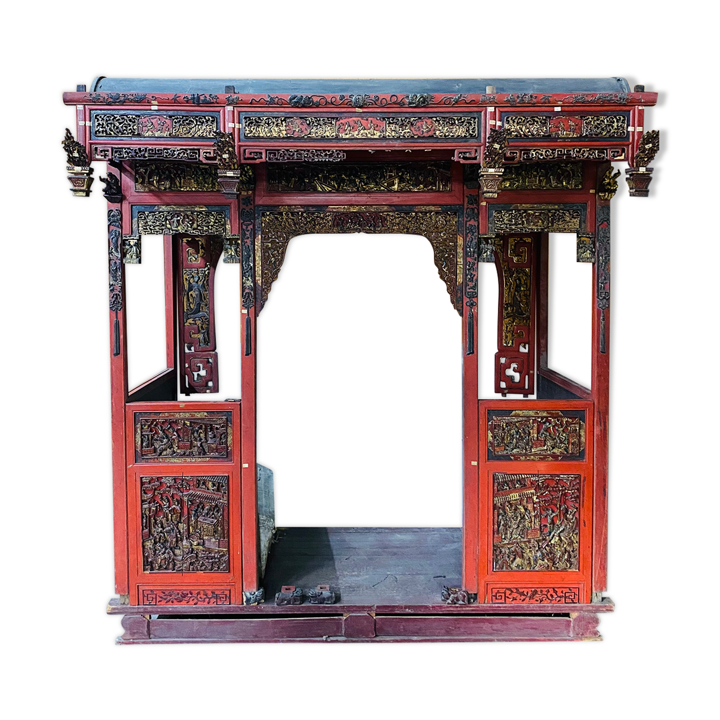 Lit chinois 19 éme siècle