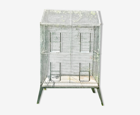 Cage en zinc