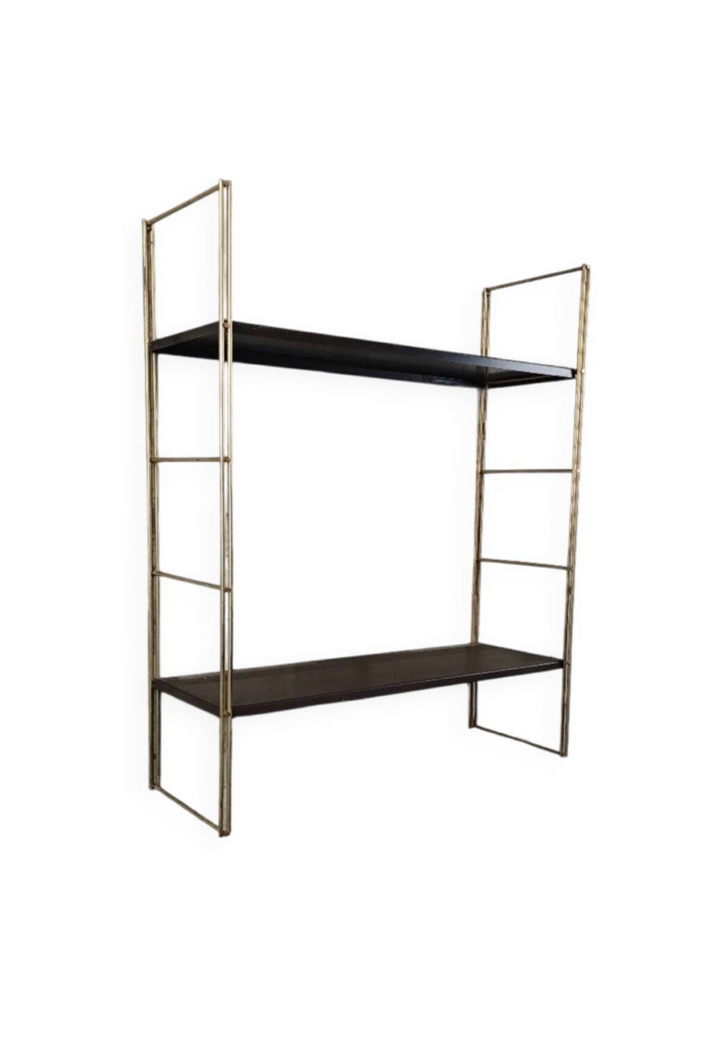 Vintage wall string shelf 3 levels