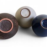 Set of Three Mid-Century Minimalist Vases by Fritz Van Daalen, Germany