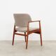 Oak armchair, designer: Ejner Larsen & Aksel Bender Madsen for Fritz Hansen