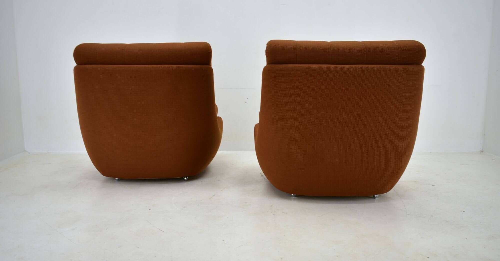 Pair of vintage mid-century Atlantis armchairs, 1960s