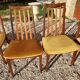 Chaises en teck Leslie Dandy