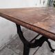 Table de bistrot en fonte 1900 1m50