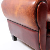 Sheepskin leather armchair from LA lounge atelier