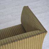 1970s, Danish 2-seater sofa, original green furniture velour.