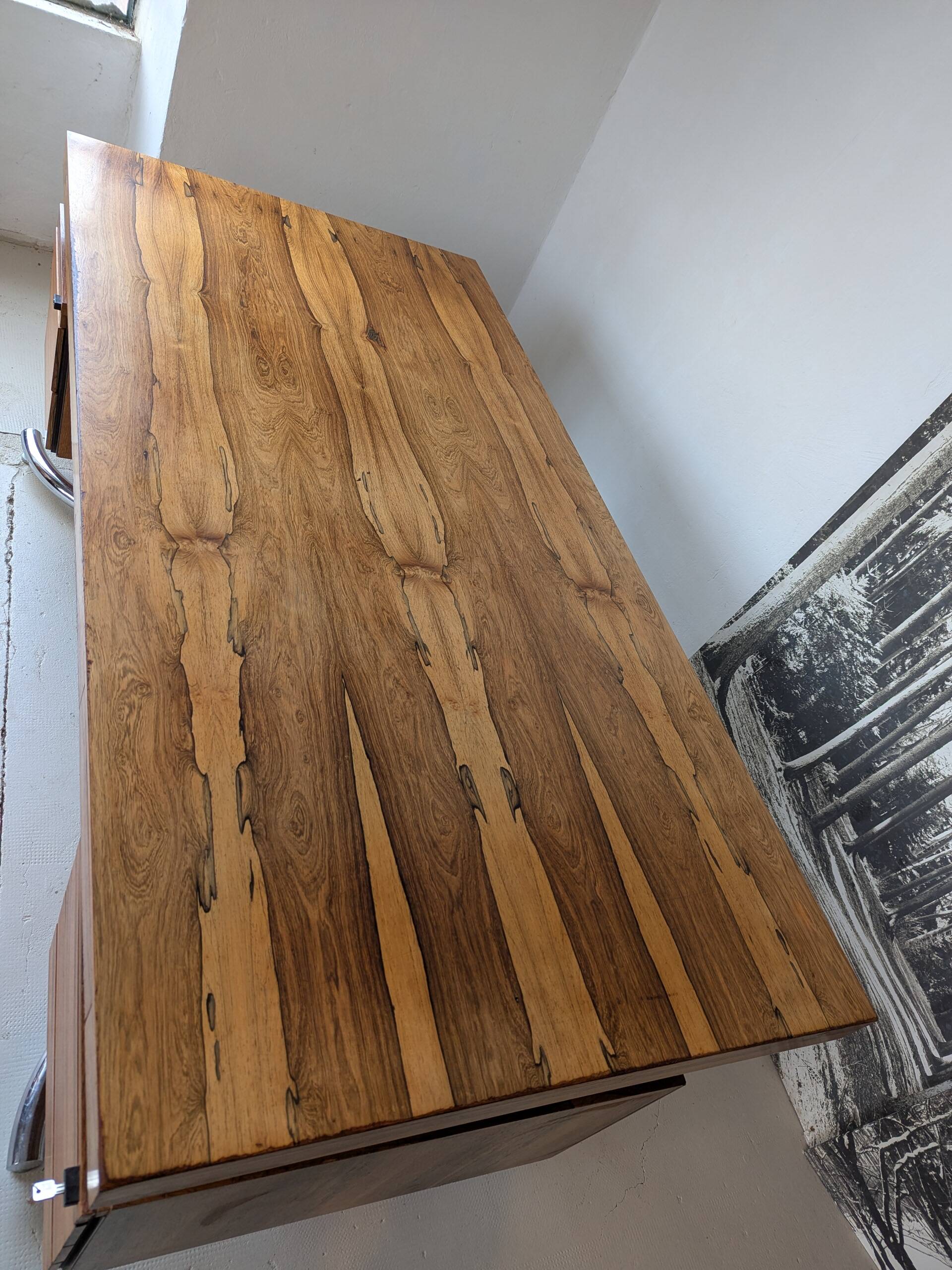 Rio rosewood executive desk, 1970s.