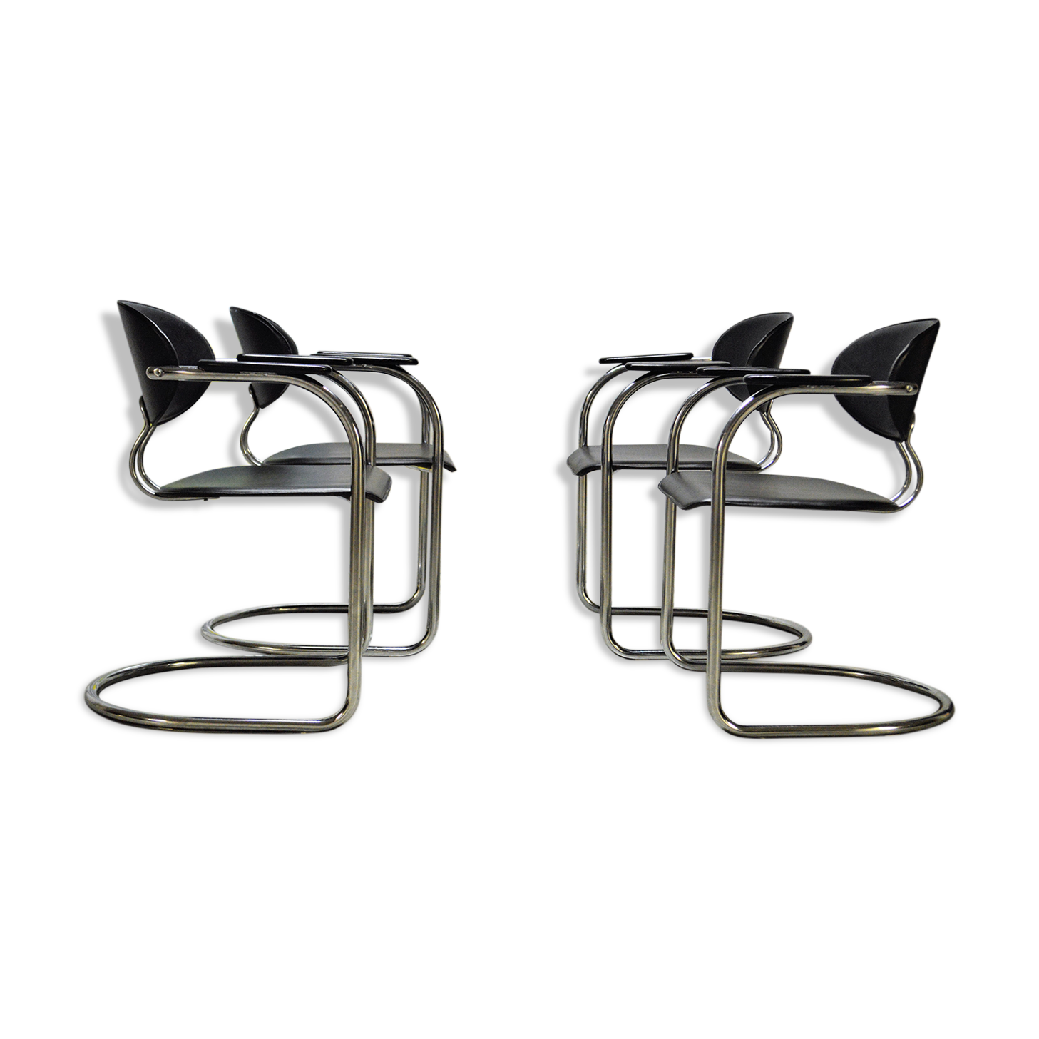 Vintage chairs from the 80s Bauhaus design