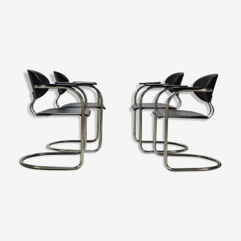 Vintage chaises des années 80 design Bauhaus