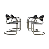 Vintage chairs from the 80s Bauhaus design