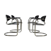 Vintage chairs from the 80s Bauhaus design