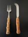 Bamboo handle cheese serving cutlery