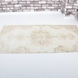 Small Vintage Geometric Wool Carpet sku 3218