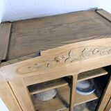 Glass-fronted cabinet from the 1930s-1940s.