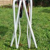 pair folding beach chairs