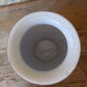 Yellow glazed earth vase