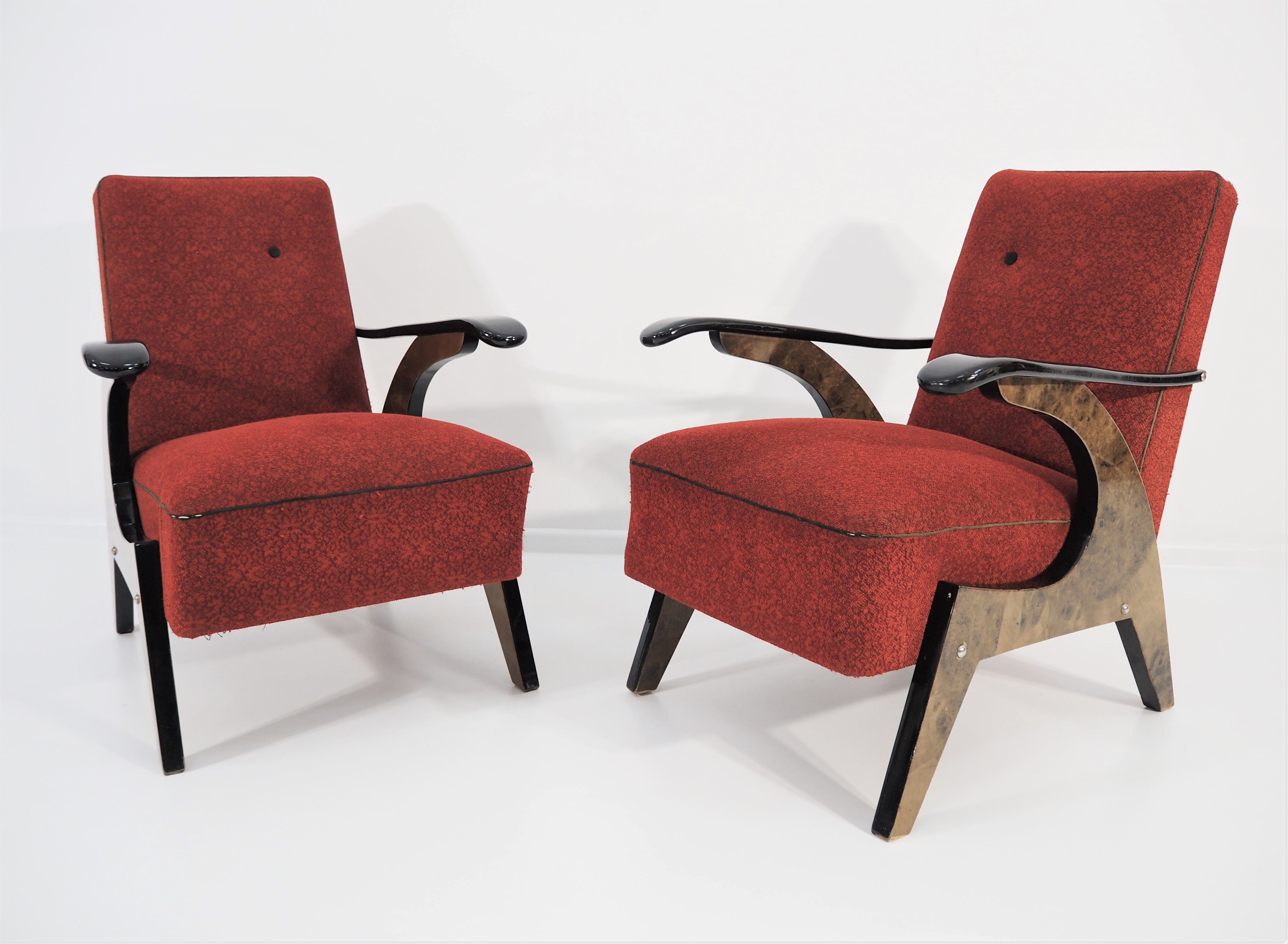 Lounge chairs, 1970s, set of 2