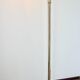 Art Deco Bauhaus floor lamp from the 1930s – nickel-plated brass, adjustabl