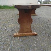 Pair of oak benches