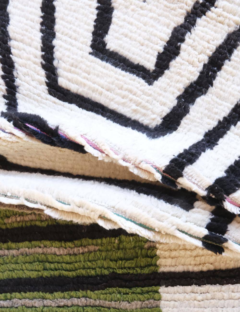 Modern Corridor Rug - 12.1 x 4.2 ft