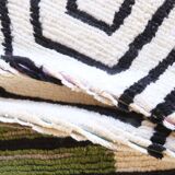 Modern Corridor Rug - 12.1 x 4.2 ft