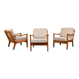 Vintage teak lounge chair by Juul Kristensen, 1960s